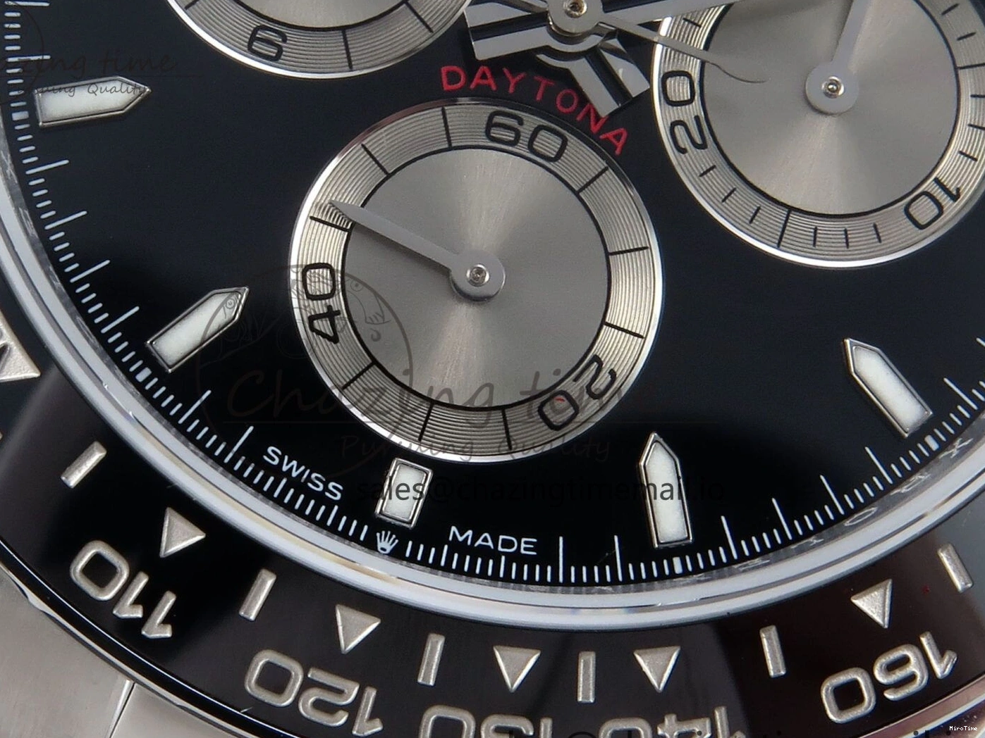 MiroTime 0411 Daytona 126519 QF 1:1 Best Edition Black Gray Dial on Oysterflex Strap QF4131 V Vibrant 340